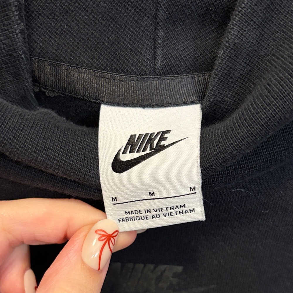 Nike Women's Black Mock Neck Sweater - Picture 2 of 3
